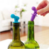 Marcador De Silicone Para Taca De Vinho + 1 Tampa De Garrafa 3