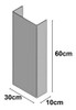 Carenagem Hidráulica Para Esconder Cano De Pia 60 X 30cm 1 Carenagem Hidráulica Para Esconder Cano De Pia 60 X 30cm 1