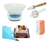 Kit X6 Pasteleria Set Repostería Completo Balanza Utensilios 0