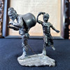 Antigua Escultura En Metal. 1