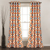 Lush Decor 16t001721 Diamond Ikat Juego De Paneles De Cortin 0