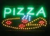 Cartel Led Bar Con Botella Abierto Café Pizza O A Pedido 5