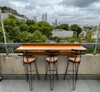 Mesa Bar Barra Colgante Madera Balcón Jardin  1,50 Mt 5