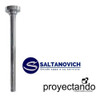 Caño Brazo Lluvia Flor De Ducha Delta 1682 Cromado 1/2 30 Cm 5