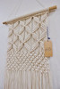 Boho Macrame Hanging Wall Decor: Arte De Pared Decorativo Co 0