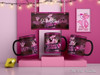Kit  Plantillas Para Tazas De La Pantera Rosa Sublimación 2