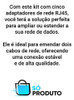 Kit Com 5 Extensores De Cabo De Rede Rj45 2