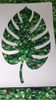 Stencil Hoja Grande Decorativa 1