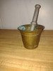 Almofariz/pilão Em Bronze Maciço E Pistilo 0