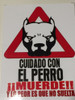 Cartel Para Portones Impresos Plastico 40x30cm Varios Modelo 1