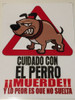 Cartel Para Portones Impresos Plastico 40x30cm Varios Modelo 2