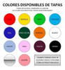 25 Tubos Golosineros 13cm Tapa Color Souvenir Cumples Candy 3