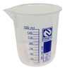 Becker Plástico Medição Laboratório Cozinha 150 Ml Nalgon 0
