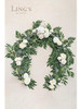 Ling's Moment Guirnalda De Eucalipto Artificial Con Flores D 3