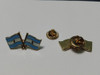 Pins Doble Bandera Argentina 2 Cms 0