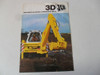Folleto Jcb 3d Retroexcavadora Pala No Manual Tractor 0