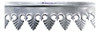Cenefa Flor De Lis - Chapa Galvanizada -  Ancho 25 Cm 0