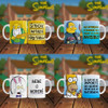15 Plantillas P/sublimar Simpsons P/tazas + 15 Mockups 3