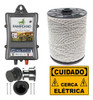 Aparelho Cerca Elétrica Gado + Isoladores + Fio + Placas 0