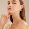 Gold Studs Pendientes Para Mujer | Pendiente Fino 2