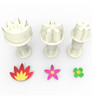 Cortante Eyector X 3 Flores  Pequeñas 0