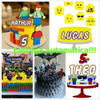 Arquivo De Corte Topo De Bolo - Lego - Studio 0