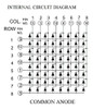 Matriz 8x8 Led 5mm Rojo Display 2088as 64 Leds Nubbeo 3