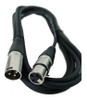Cable Profesional Pro Audio Canon Xlr 3,6 Mts Negro Cuota 1