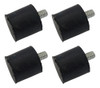 04uni Coxim Inferior Do Quadro Motogerador Bfge 2500 Buffalo 0
