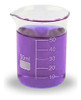 Copo Becker De Vidro Forma Baixa Graduado P/laboratório 50ml 0