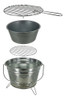 Parrillero Portatil Redondo C/3 Patas- Telecompras Cs 1
