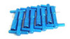Vw Fusca Tuercas Rapidas Wingnut Azul 6mm Vw Ap 0