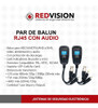 Pack X5 Par Balun Rj45 Utp Video Audio Ahd Tvi Cvi Camara 1
