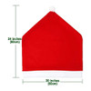 Fundas Sillas Navidad Diseño Gorro Papá Noel 4 Unidades 2 Fundas Sillas Navidad Diseño Gorro Papá Noel 4 Unidades 2