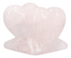 Ornamento Artesanal De Pedra De Quartzo Rosa Crystal Energy 2