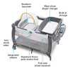 Graco Pack 'n Play Care Suite Bassinet Playard, Wells 4