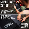Foxelli Self Inflating Sleeping Pad For Camping, Backpacking 1