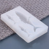 Molde De Fundição De Tubarão De Silicone Para Artesanato Em 3