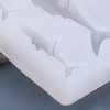 Molde De Fundição De Tubarão De Silicone Para Artesanato Em 7