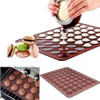 Tapete Forma Molde De Silicone Para 48 Macarons 0