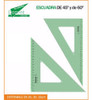 Escuadra Tecnica 30cm 45*profesional Dozent X Plantec.abasto 2