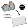 Kit Bolsa Bebê Mochila Trocador Safari 3 Peças Reforçada 1