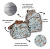 Kit Bolsa Bebê Mochila Trocador Safari 3 Peças Reforçada 2