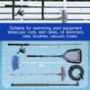 Potidure Ganchos Para Poste De Piscina, Panel Grueso Ajustab 3