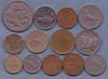 Lote 13 Monedas * Animales Aves Peces * Varios Paises * 0