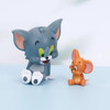 Tom Y Jerry Gato Y Ratón Mini Figuras Animé Muñecos Juguete 3