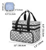 Bolso De Costura Grande Con 2 Bolsillos Extraíbles Polka Dot 5 Bolso De Costura Grande Con 2 Bolsillos Extraíbles Polka Dot 5
