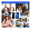 Kit 2x Películas 3d Privacidade De Vidro Para Samsung A15 5g 4