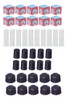 10 Giz P/ Sinuca Azul E Branco + 10 Pontas E 10 Culatras 1 10 Giz P/ Sinuca Azul E Branco + 10 Pontas E 10 Culatras 1