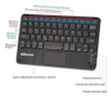 Mini Ultra Delgado Teclado Inalámbrico Touchpad Para Pc Smar 1 Mini Ultra Delgado Teclado Inalámbrico Touchpad Para Pc Smar 1